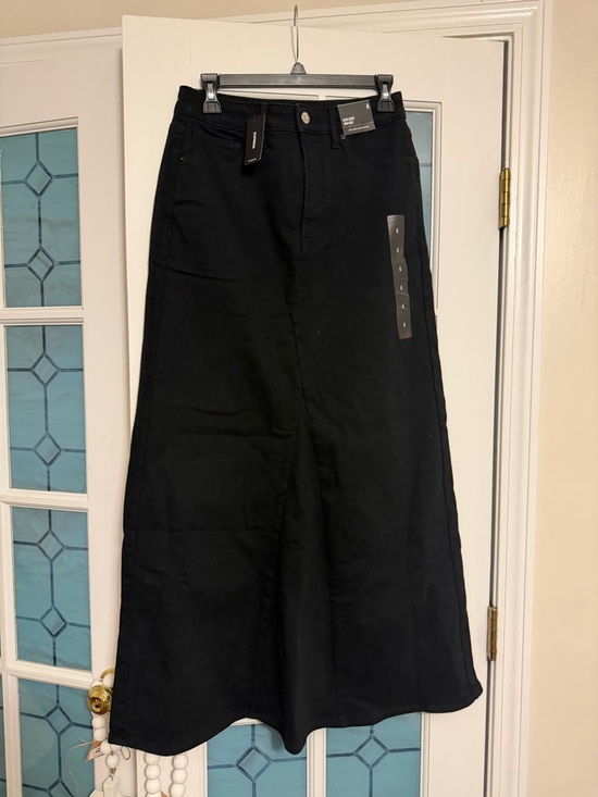 Express Dresses & Skirts - Express Black Womens Maxi A-Line Skirt